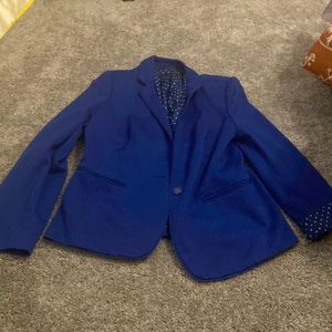 Blue blazer